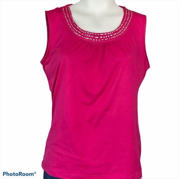 Allison Daley Petite Beaded Tank! - Picture 1 of 5